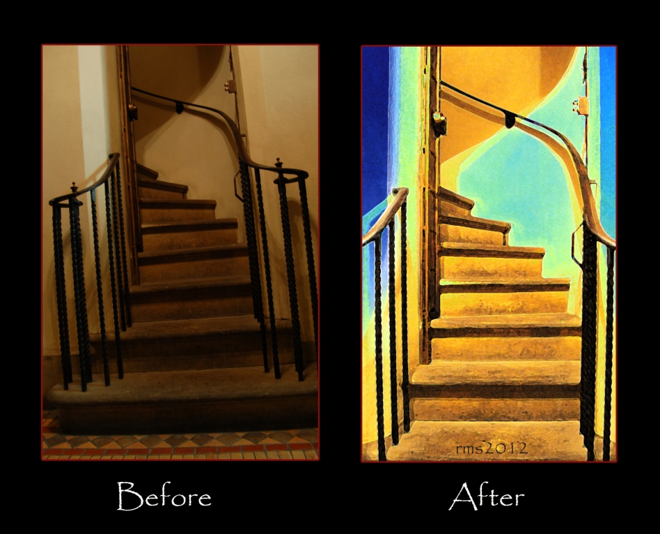 Blessed Trinity Church Stairwell